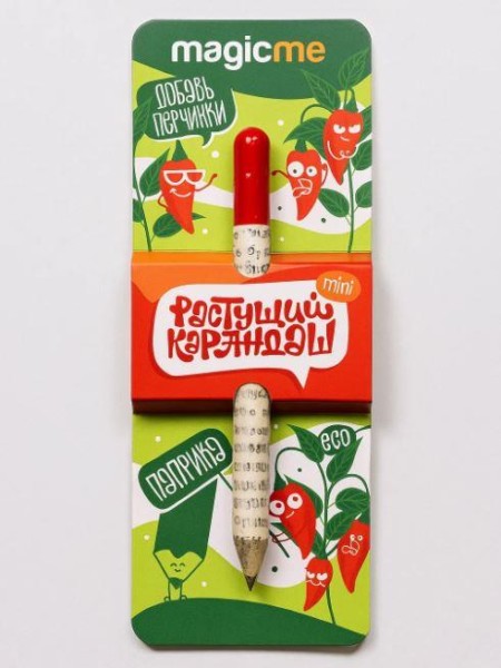 "Растущий карандаш Magicme mini" - Паприка 