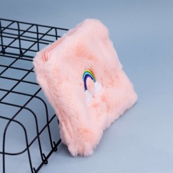 Кошелек "Plush rainbow", pink