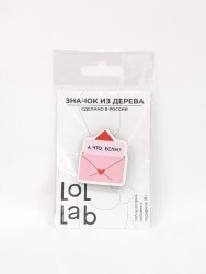 Значок ECO из дерева LOL LAB "А что если?"