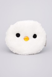 Кошелёк плюшевый "Ducking", white (10*11 см)