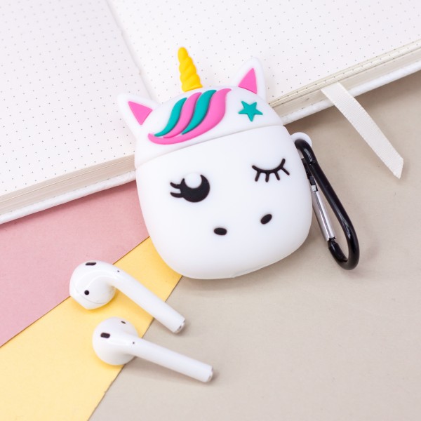 Чехол для Airpods "Unicorn wink" 