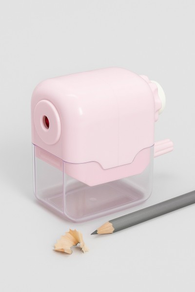 Точилка для карандашей механическая "Cuteness", pink 