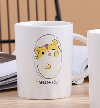 Кружка «Delighted hamster», yellow