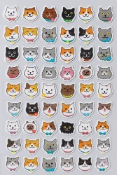 Наклейки "Cat" (9*20,5 см)