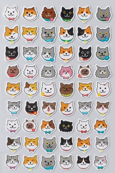 Наклейки "Cat" (9*20,5 см) 