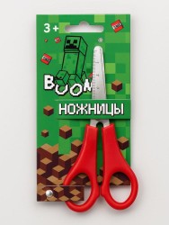 Ножницы детские "My Game" 13 см, с линейкой, mix