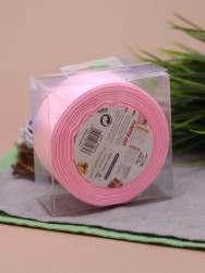 Лента для декора и подарков "Ribbon of Joy", neon light pink (3,8 см*1 м)