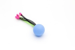 Игрушка для кота "Раскрась меня", звенящая, с трубочками