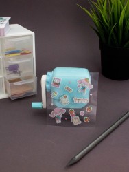 Точилка для карандашей механическая "Cuteness", green