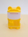 Копилка-сейф "Cute animal", yellow (14x8 см)