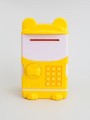 Копилка-сейф "Cute animal", yellow (14x8 см)
