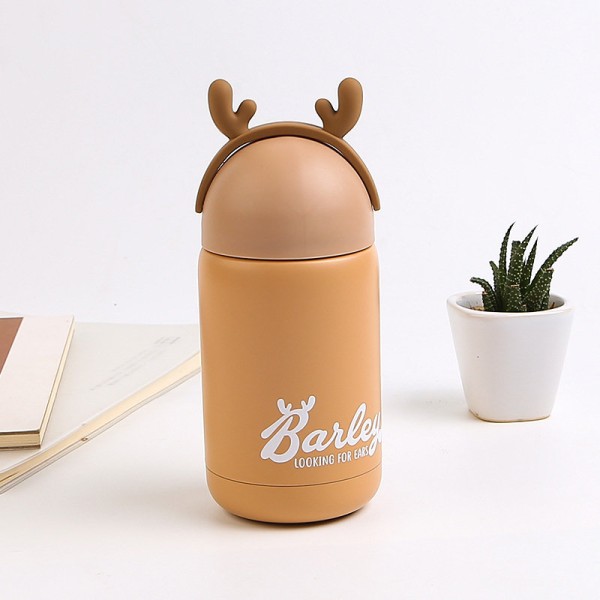 Термос "Deer",  (260ml) brown 