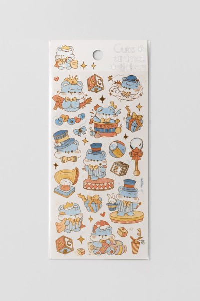 Наклейки "Cute animal", bear 