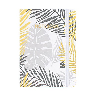 Блокнот(A5) "Palm leaves", yellow