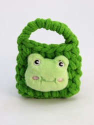 Сумочка для наушников "Frog", green (11.5*9.5 см)