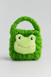 Сумочка для наушников "Frog", green (11.5*9.5 см)