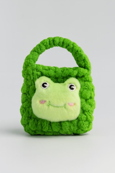 Сумочка для наушников "Frog", green (11.5*9.5 см) 