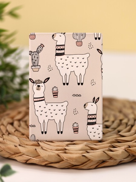 Держатель для карт "Lama Cactus" (6,5 х 9,5 см) 