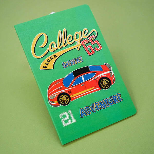 Тетрадь (A5) «Car college-65» (13,5*20,5) 