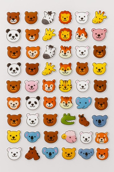 Наклейки "Panda" (9*20,5 см) 