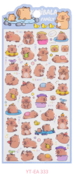 Наклейки "Wind-up capybara" (20,5*9 см)