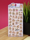 Наклейки объемные "Wind-up capybara" (20,5*9 см)