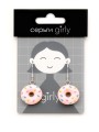 Серьги акриловые GIRLY "Tasty donut"