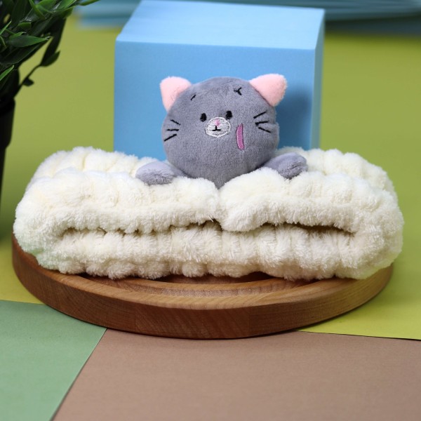 Повязка на голову "Hello cat" 