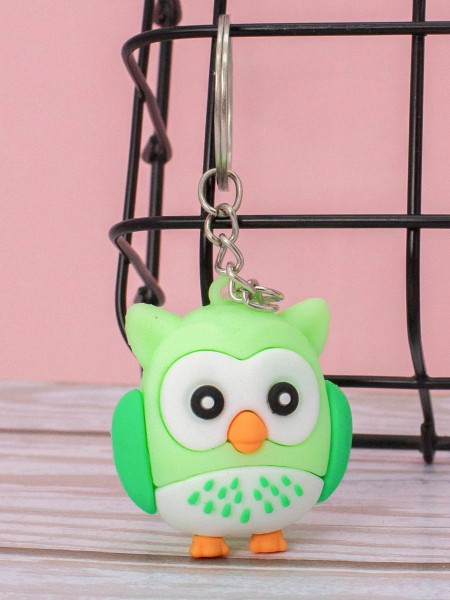 Брелок «Owl», green 
