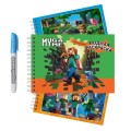 Водная раскраска с маркером "My Game", 5 рис., 12 стр., 21*14 см, плотность 210 г