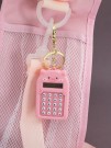 Брелок-калькулятор "Pig", pink