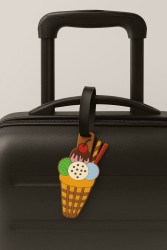 Бирка для багажа "Ice cream cone"