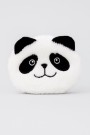Кошелёк плюшевый "Panda", white mix (10*11 см)