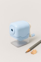Точилка для карандашей механическая "Cuteness", light blue