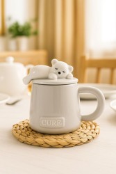 Кружка «Cure bear», grey (390 мл)