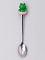 Ложка десертная "Funny frog", green
