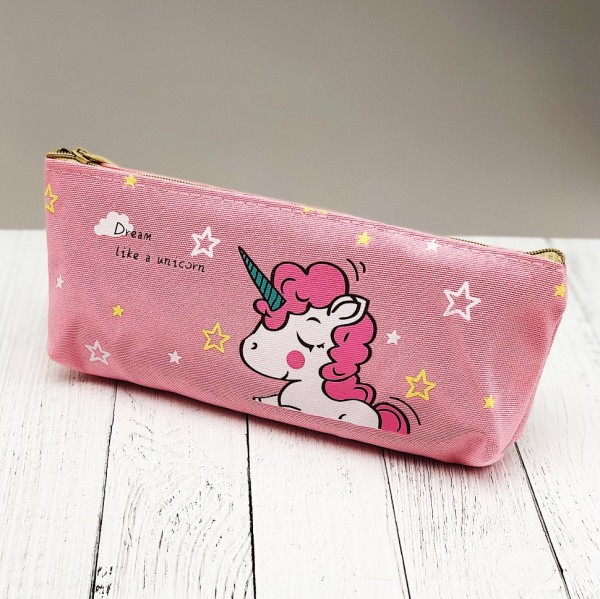 Пенал "Единороги", light pink 