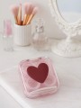 Контейнер для линз «Heart», pink