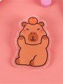 Значок акриловый iLikeGift "Capybara and Orange"