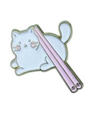 Значок "Cat chopsticks"