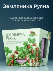 Набор для выращивания растений "Магия Цветов", "Земляника Руяна"