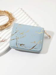 Кошелек "Marbleized purse", blue (11*8,5 см)