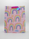 Пакет подарочный «Funny rainbow», pink (32*42*11.5)