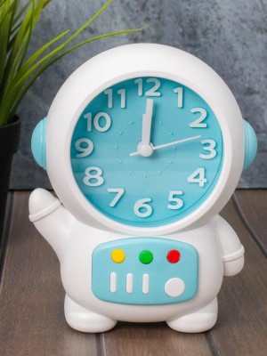 Часы-будильник «Cheerful cosmonaut», blue
