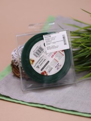 Лента для декора и подарков "Ribbon of magic", dark green (1,5 см*1 м)