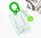 Футляр для карт с брелком "Forever song", green