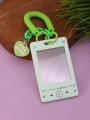 Футляр для карт с брелком "Forever song", green