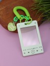Футляр для карт с брелком "Forever song", green