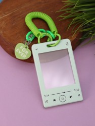 Футляр для карт с брелком "Forever song", green