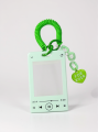 Футляр для карт с брелком "Forever song", green